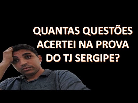 TJ-SE MINHA NOTA EXTRAOFICIAL