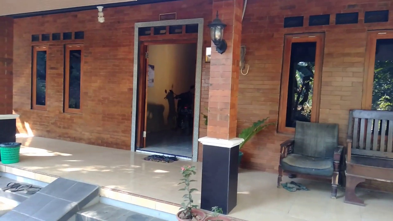 Rumah Limasan Jawa Sederhana #RumahJawa #RumahBata #BataTempel #RumahMurah #politur #mowilex