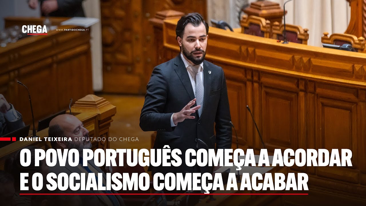 O povo português começa a despertar e o socialismo começa a acabar