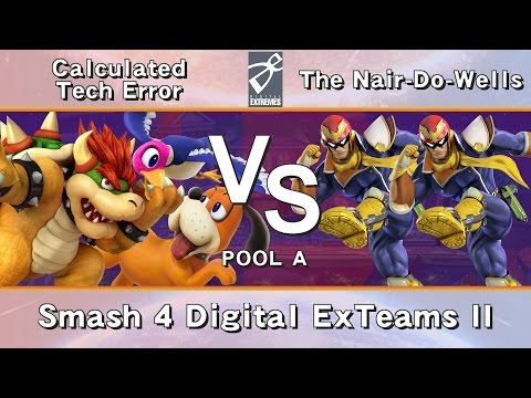 [DE] Smash 4 Digital ExTeams II - Pool A - Calculated Tech Error vs The Nair-Do-Wells