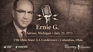 Ernie G. (Adian, MI) — Historic AA Talk | July 1973