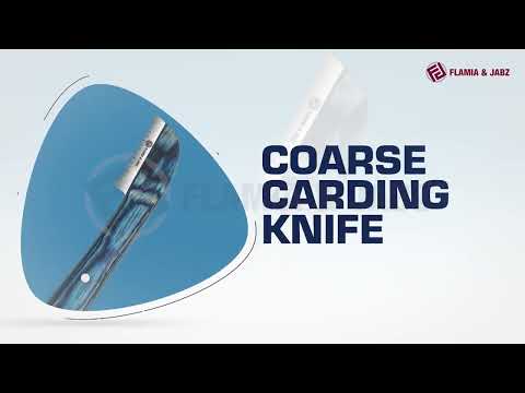 Flamia & Jabz 6 piece Set Stripping knives Carding knives