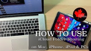 How To Use iCloud File / Folder Sharing With Your Mac, iPad, iPhone or Windows PC