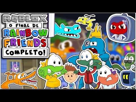 Sapo Brothers S03:Ep10  Rainbow Friends Completo! Roblox