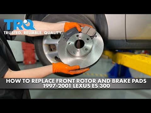 How to Replace Front Brakes 1997-2001 Lexus ES300