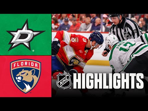 NHL Highlights | Stars vs. Panthers | November 01, 2025
