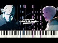 My Nonfiction – Kaguya-Sama: Love is War S3 (Episode 5 version) ED [Piano]