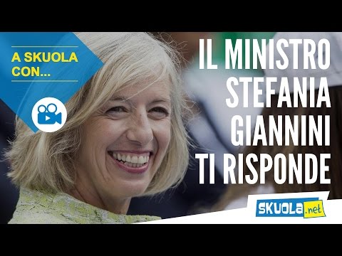 A Skuola con... il ministro Stefania Giannini