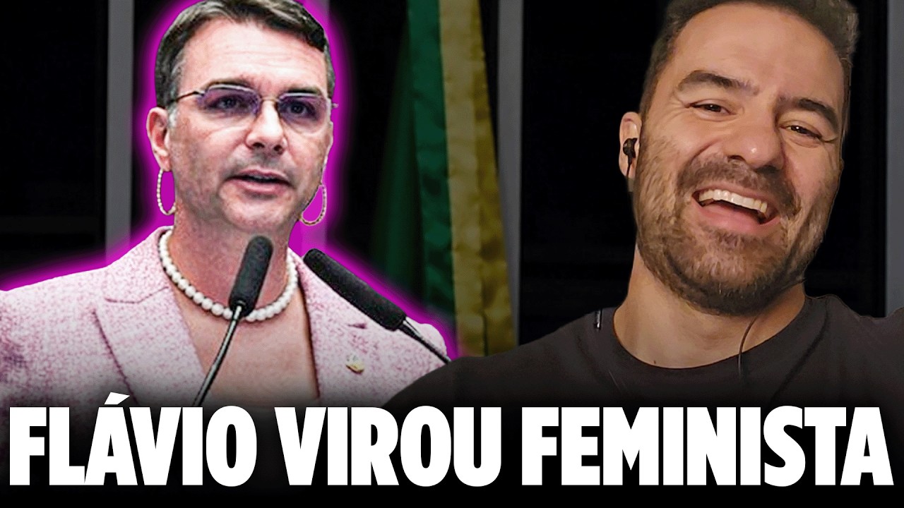 É ASSIM QUE O FLÁVIO BOLSONARO QUER LIDERAR A DIREITA?