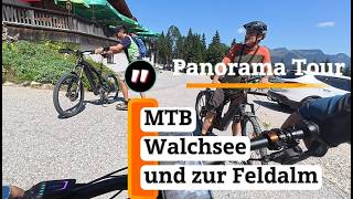 Mountainbike Tour 🚵  🌞 von Oberaudorf zum Walchsee und zur Feldalm #mtb #emtb #e