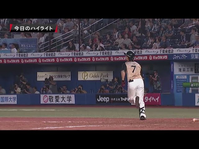 9/2 マリーンズ対ファイターズ ハイライト