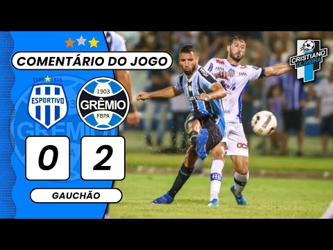ESPORTIVO 0x2 GRÊMIO - ANÁLISE DO CRISTIANO OLIVEIRA