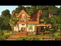 [Minecraft] 💖 Aesthetic Cottagecore House Tutorial / Cottage / Mizuno's 16 Craft Resource Pack