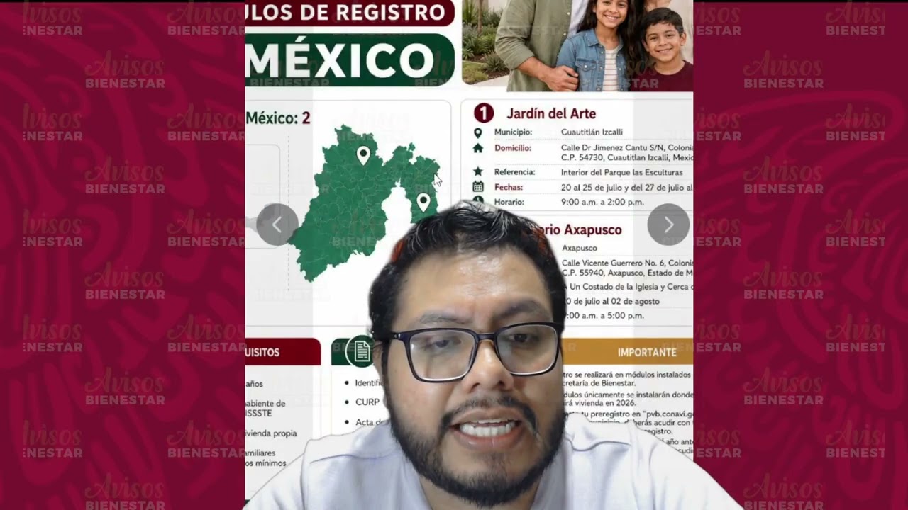 aqui estan los modulos de vivienda para el bienestar edomex y hidalgo, haz tu registro en 2026