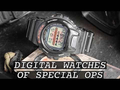 Digital Watches of Special Operations - G-Shock, Timex, Suunto, Garmin, & MORE