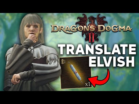 Unlock Elvish Translation (Woodland Wordsmith Tome) Pawn Specialization Guide - Dragon's Dogma 2