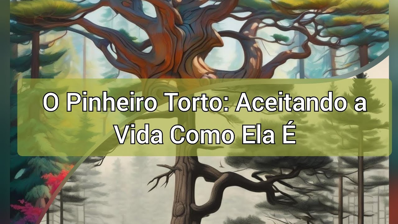 Vídeo 3191 - O Pinheiro Torto: Aceitando a Vida Como Ela É