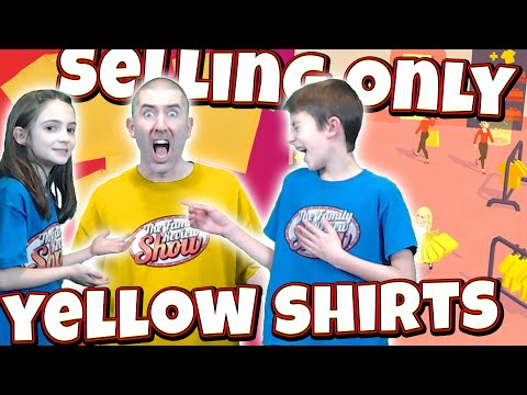 Selling Only Yellow Shirts in Fashion Universe! Gameplay and Review (iOS and Android Mobile Game) - YouTube