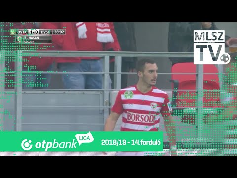 Hasani Florent gólja a DVTK - DVSC mérkőzésen