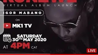 Urakunzwe virtual Album launch/Igor Mabano live concert
