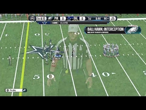 Eagles football 2016 - Madden NFL 16: @ Dallas Cowboys (week 5)