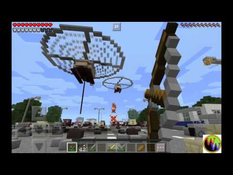 Minecraft PE Hunger Games #14 Diamond Chestplate Tank Kit Way Too Overpowered