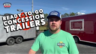 Ready-to-Go Concession Trailers for Sale: Start Your Mobile Food Business Today