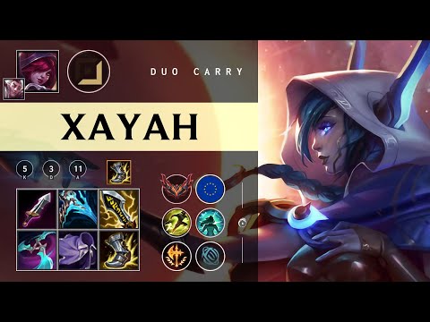Xayah ADC vs Jhin - EUW Grandmaster Patch 26.01