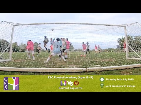 ESC Football Academy (Ages 15-17) vs Bedfont Eagles | Match Highlights | 24 July 2025