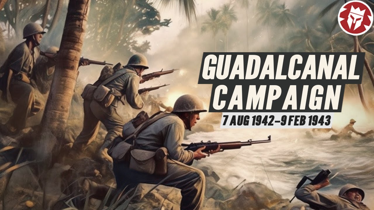 Guadalcanal Campaign FULL DOCUMENTARY - Pacific War Animated