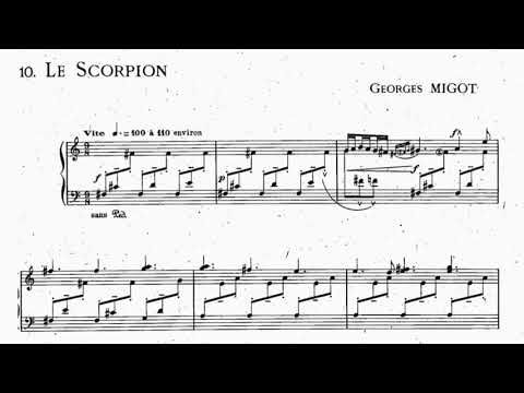 Georges Migot - Le Scorpion (from "Le Zodiaque")