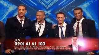 JLS - The X Factor - Week 6 Act 3 - Medley of  I Want To Hold Your Hand\Twist And Shout\Hey Jude