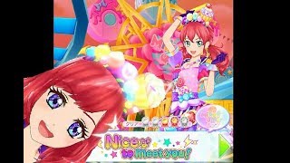 愛着わいたマイキャラで新曲を実況風初見プレイ #8【アイカツフレンズ】