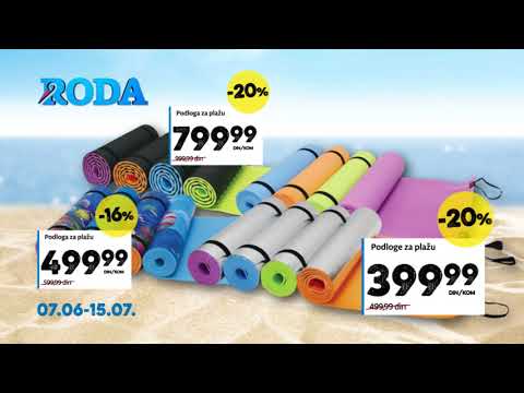 Roda I Tamo gde leto topi cene 07.06 - 15.07.2018.