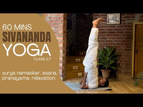 Sivananda yoga 60 minutes - class 1/7