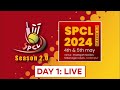 SPCL 2024 (Season 2.0) DAY-1 LIVE LINK-1 । Shorthand Cricket Tournament