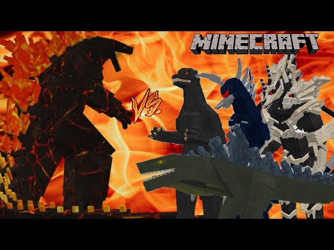 Burning Godzilla VS Finel Wars Titans