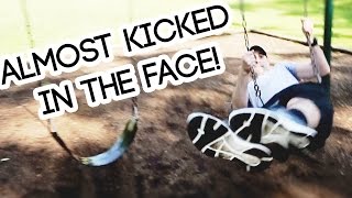 ALMOST KICKED IN THE FACE!! | Hannah Grace Vlogs