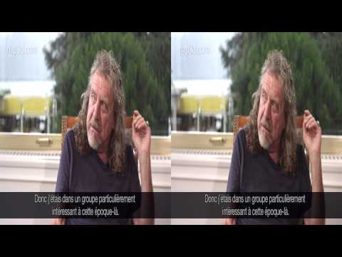 Robert Plant Interview, Montreux Jazz Festival 2014 - 3D français