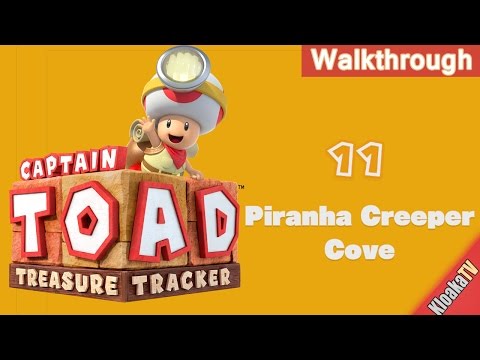 Captain Toad: Treasure Tracker - Level 11 - Piranha Creeper Cove Walkthrough