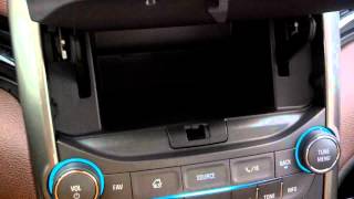 2013 Chevrolet Malibu hidden storage compartment
