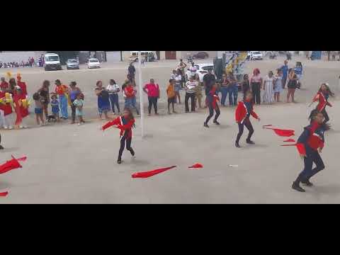 Apresentação da FanSau de Varzea do Poço-BA no Desfile Cívico em Serrolândia-BA