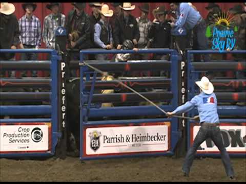 Troy Wilkinson vs. Flying High's 044 Thunderhead in Lethbridge, AB (PBR) '14