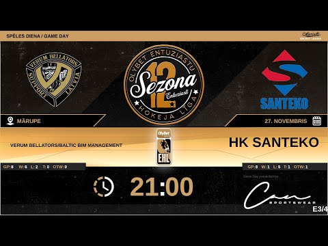2022 11 27 Verum Bellators/Baltic Bim Management - Santeko