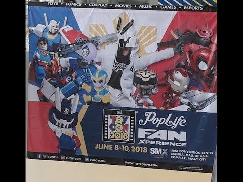 TOYCON 2018 with Chompi!! touring around TOYCON 2018 PHILIPPINES