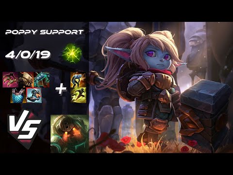 SUPPORT Poppy vs Nautilus - EU Grandmaster Patch 25.24