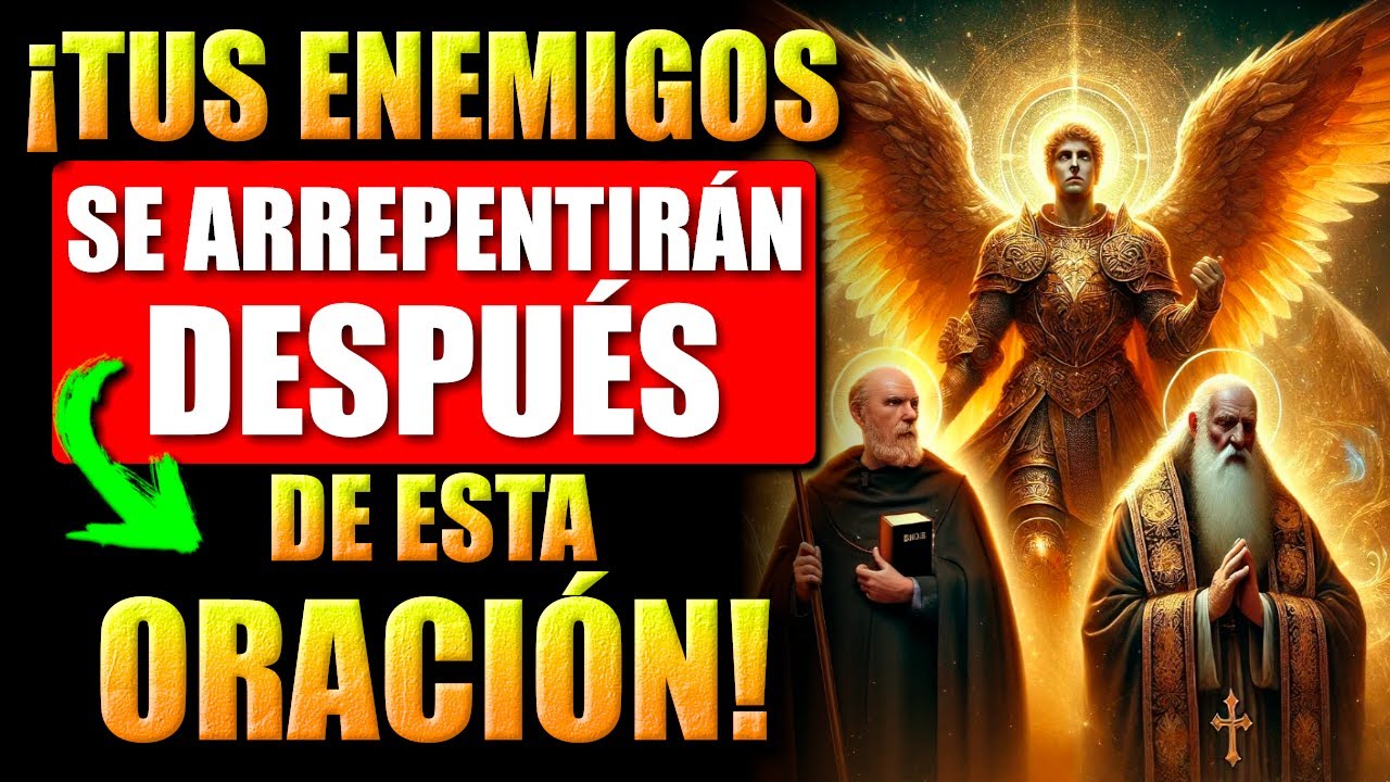 🛑ORACIÓN INFALIBLE A SAN MIGUEL, SAN BENITO Y SAN CIPRIANO - PROTEGE Y DESTRUYE TODO MAL HOY MISMO!