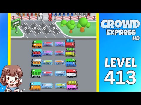 Crowd Express Level 413 Solution Walkthrough