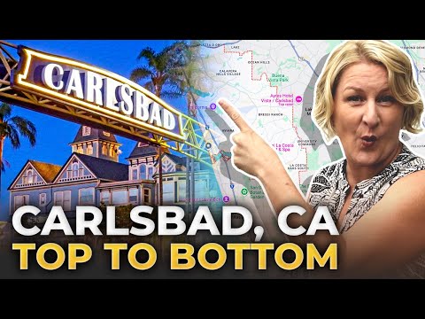 Still frame from CC Summerfield's YouTube video, Carlsbad Map Tour