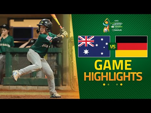 HIGHLIGHTS | 🇦🇺 Australia 🆚 🇩🇪 Germany | WBSC U-12 Baseball World Cup 2025
